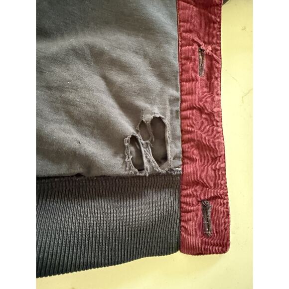 TED BAKER London Coat Jacket Size 4 Blue Quilted Full Zip Front Casual Career - Picture 14 of 14